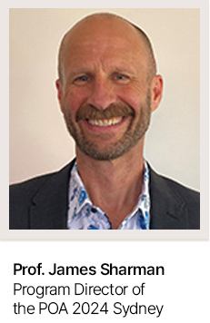 Prof. James Sharman, Program Director of the POA 2024 Sydney